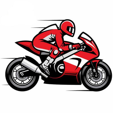 Sticker Moto Sportive - Motard Passion