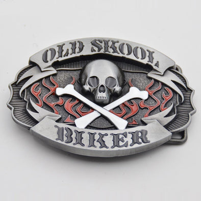 Boucle Old Skool Biker - Motard Passion