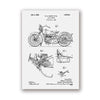 Poster Moto Harley 1928 - Motard Passion