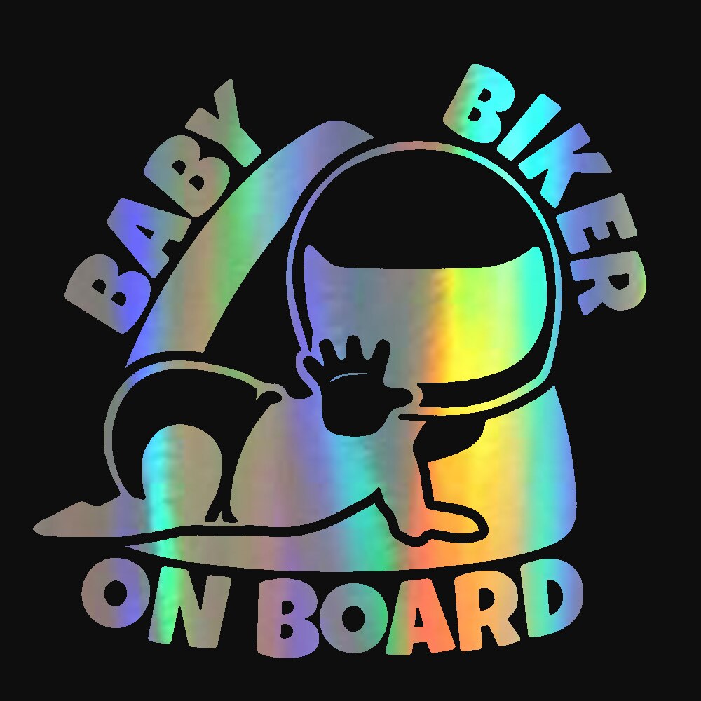 Sticker Voiture Baby On Board Moto