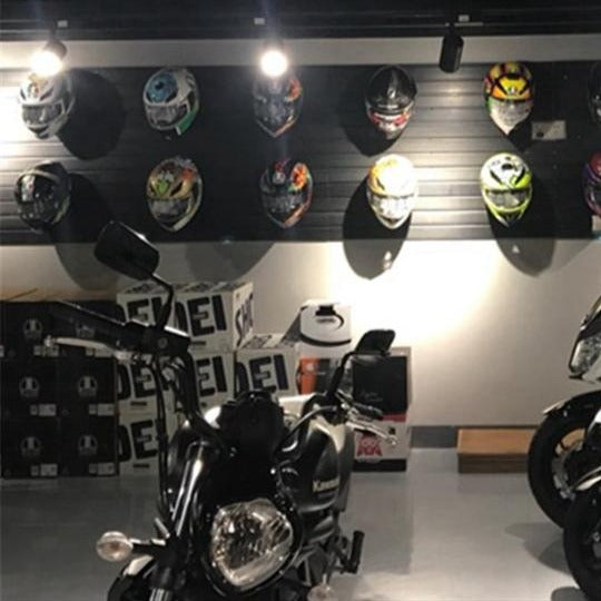 Support mural pour casque moto - Porte-casque mural moto