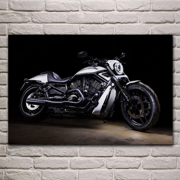 Tableau Moto Harley Classic - Motard Passion