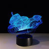 Lame LED 3D Moto Hayabusa - Motard Passion