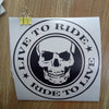 Sticker "Live to ride" - Motard Passion