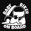 Sticker Voiture "Baby On Board" - Motard Passion